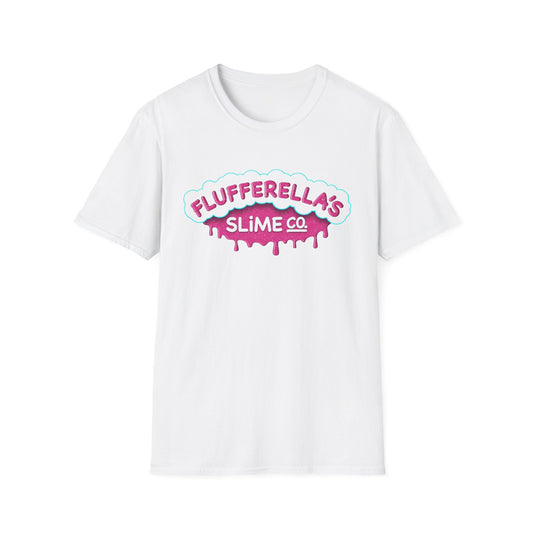 Flufferella's Slime Co Unisex Softstyle T-Shirt – Fun & Colorful Graphic Tee for Kids, Teens & Slime Lovers