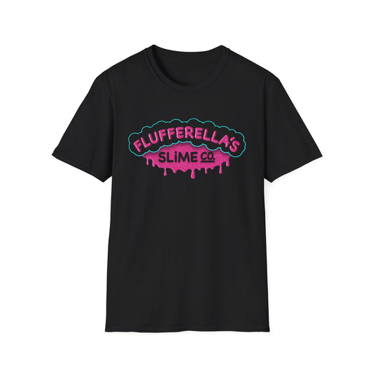 Flufferella's Slime Co Unisex Softstyle T-Shirt – Fun & Colorful Graphic Tee for Kids, Teens & Slime Lovers