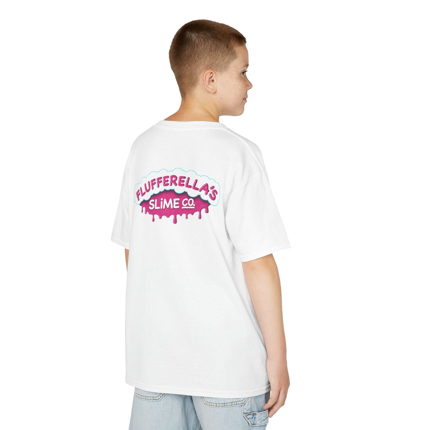 “It’s a New Day” Kids T-Shirt – Soft Cotton Tee for Slime Lovers, Playful Kids, Birthday Gift & Everyday Wear