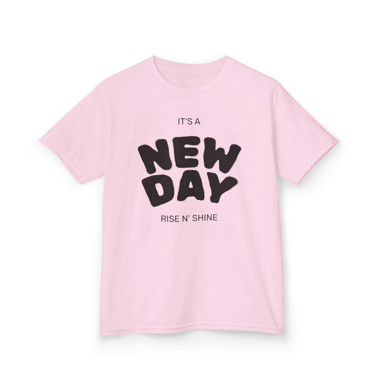 “It’s a New Day” Kids T-Shirt – Soft Cotton Tee for Slime Lovers, Playful Kids, Birthday Gift & Everyday Wear