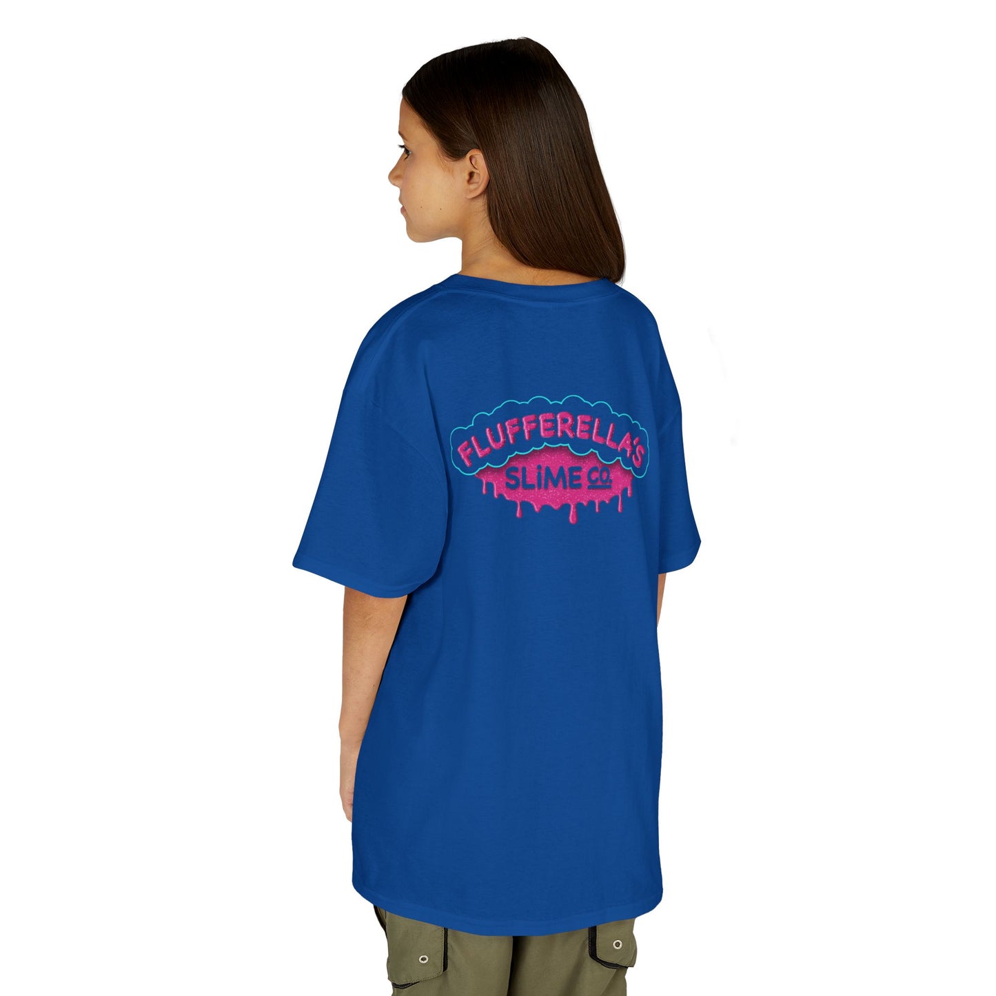 “It’s a New Day” Kids T-Shirt – Soft Cotton Tee for Slime Lovers, Playful Kids, Birthday Gift & Everyday Wear