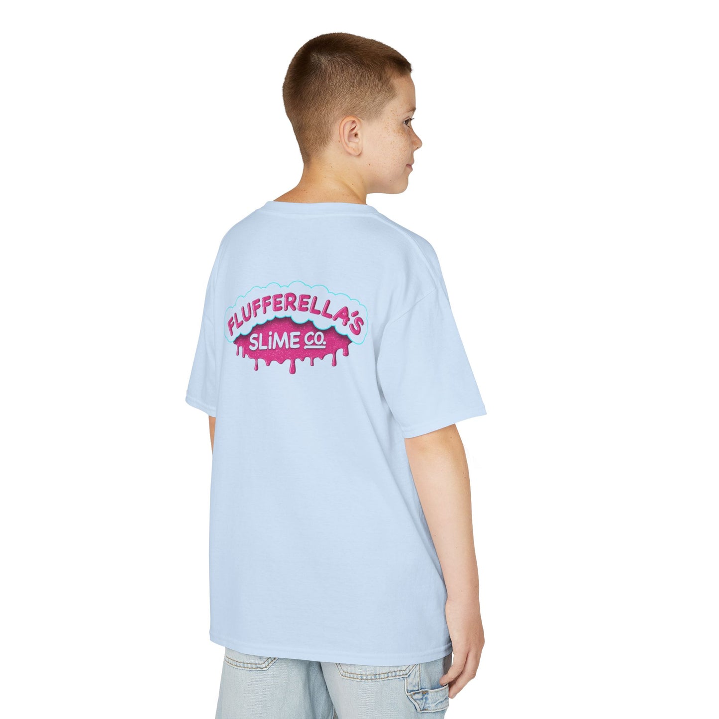 “It’s a New Day” Kids T-Shirt – Soft Cotton Tee for Slime Lovers, Playful Kids, Birthday Gift & Everyday Wear