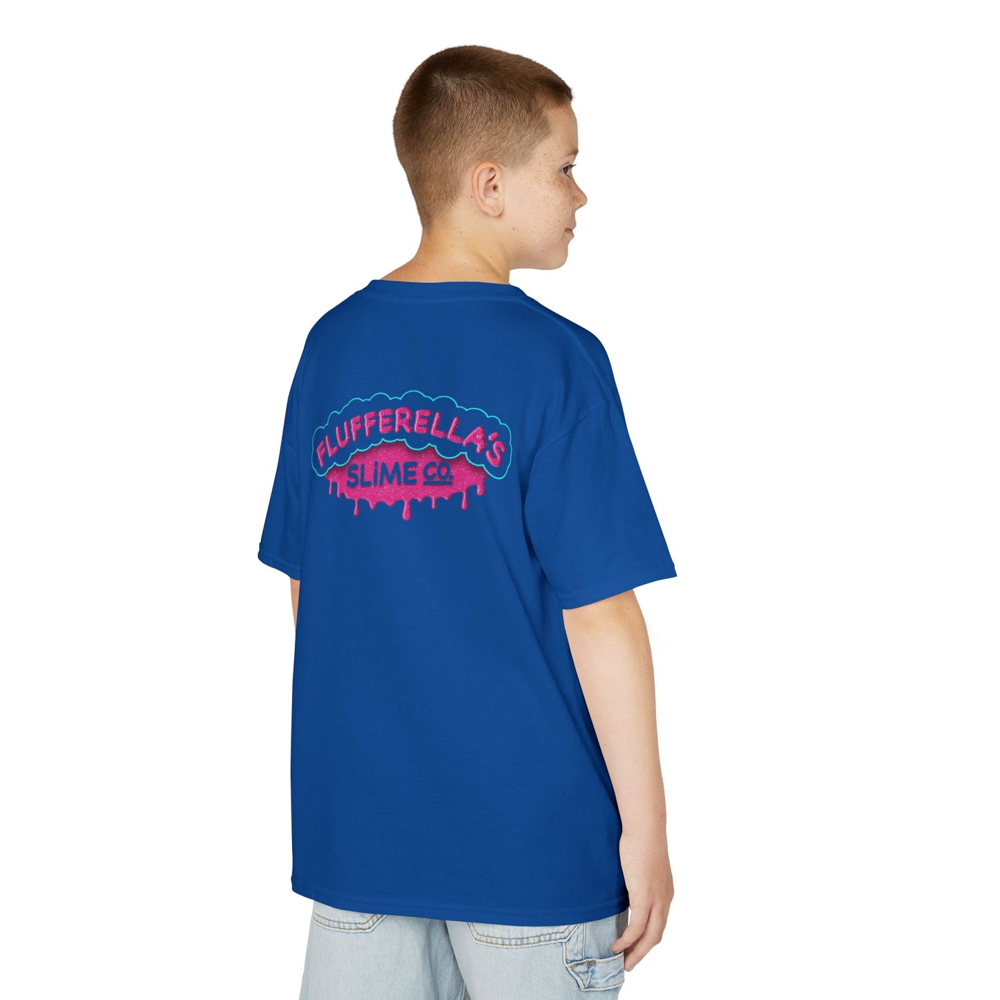 “It’s a New Day” Kids T-Shirt – Soft Cotton Tee for Slime Lovers, Playful Kids, Birthday Gift & Everyday Wear
