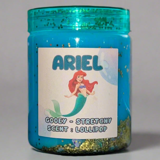 Ariel Lollipop Scented Gooey Stretchy Slime (8oz)