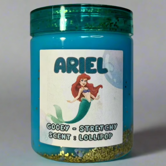 Ariel Lollipop Scented Gooey Stretchy Slime (8oz)