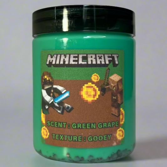 Minecraft Green Grape Scented Gooey Slime (8oz)