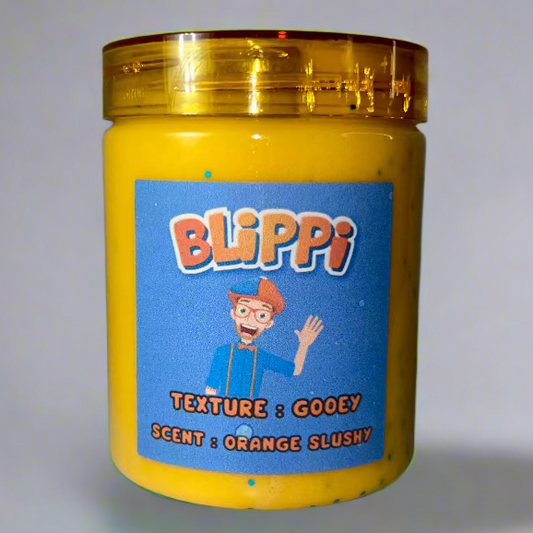 Blippi Orange Slushy Scented Gooey Slime (8oz)