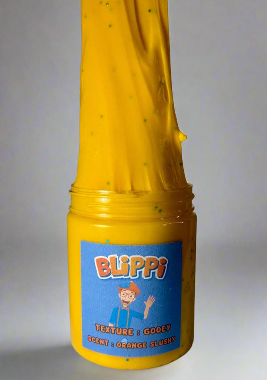 Blippi Orange Slushy Scented Gooey Slime (8oz)